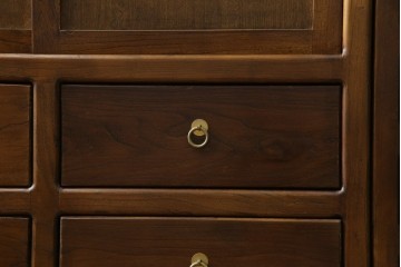 和製ビンテージ　美品　アンティーク調　シンプルなデザインが魅力的な両面使いできる階段箪笥(和箪笥、和タンス、収納箪笥、ヴィンテージ)(R-077205)