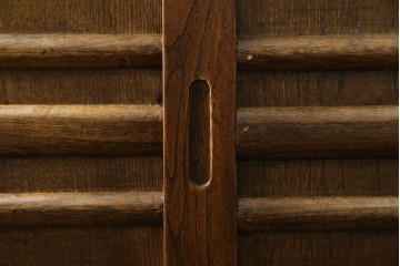 和製ビンテージ　美品　アンティーク調　シンプルなデザインが魅力的な両面使いできる階段箪笥(和箪笥、和タンス、収納箪笥、ヴィンテージ)(R-077205)