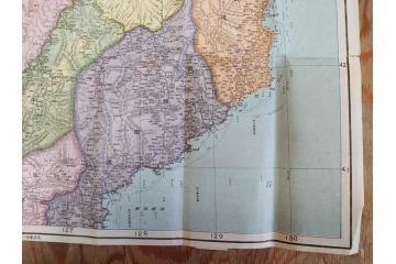 明治大正期　当時物　満州地図&市街地図　大連市街図　青泥窪市街図　古地図3枚セット(南満州鉄道、大阪十字屋出版、大連天野満書堂、古文書、中国)(R-077217)