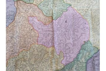 明治大正期　当時物　満州地図&市街地図　大連市街図　青泥窪市街図　古地図3枚セット(南満州鉄道、大阪十字屋出版、大連天野満書堂、古文書、中国)(R-077217)