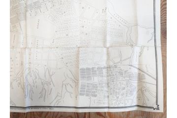 明治大正期　当時物　満州地図&市街地図　大連市街図　青泥窪市街図　古地図3枚セット(南満州鉄道、大阪十字屋出版、大連天野満書堂、古文書、中国)(R-077217)