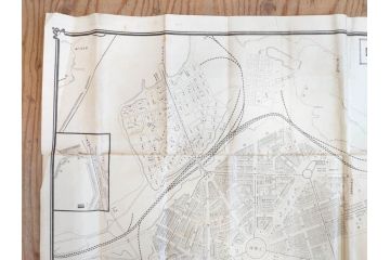 明治大正期　当時物　満州地図&市街地図　大連市街図　青泥窪市街図　古地図3枚セット(南満州鉄道、大阪十字屋出版、大連天野満書堂、古文書、中国)(R-077217)