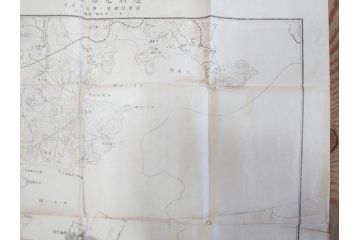 明治期　旧日本軍　第九師団司令部　第十七師管徴兵トラホーム花柳病調査表　達利尼市全図　歩兵第十六旅団司令部　下志津及六方野射撃場図　古地図等5枚セット(海軍軍令部、古文書、石川、岡山、秋田)(R-077220)