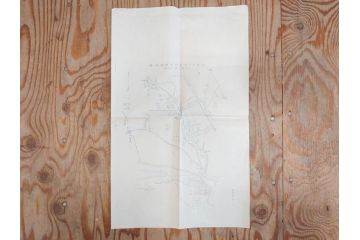 希少　明治期　当時物　第五師団戦闘詳報第二号　戦闘・設置・宿営地略図　古地図等12点セット(中国、第五師団、第七師団、古文書、真鍋支隊楊村、前衛河西務、張家湾、高家庄、奉点)(R-077221)