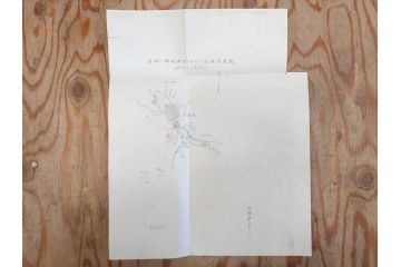 希少　明治期　当時物　第五師団戦闘詳報第二号　戦闘・設置・宿営地略図　古地図等12点セット(中国、第五師団、第七師団、古文書、真鍋支隊楊村、前衛河西務、張家湾、高家庄、奉点)(R-077221)