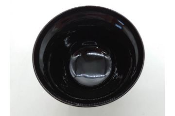 明治〜大正期　輪島塗　沈金蒔絵　木製　瓢箪の図を上品に描いた蓋付吸物椀5客セット(漆器、漆芸、お椀、金彩、和食器)(R-077227)