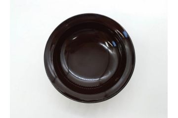 明治〜大正期　輪島塗　沈金蒔絵　木製　瓢箪の図を上品に描いた蓋付吸物椀5客セット(漆器、漆芸、お椀、金彩、和食器)(R-077227)