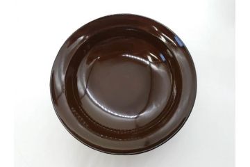 明治〜大正期　輪島塗　沈金蒔絵　木製　瓢箪の図を上品に描いた蓋付吸物椀5客セット(漆器、漆芸、お椀、金彩、和食器)(R-077227)