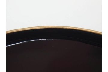 明治〜大正期　輪島塗　沈金蒔絵　木製　菊梅竹図　艶やかな質感が美しい蓋付お椀6客セット(漆器、漆芸、金彩、和食器)(R-077231)