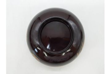 明治〜大正期　輪島塗　沈金蒔絵　木製　菊竹図　雅やかな図柄が素敵な蓋付お椀6客セット(漆器、漆芸、金彩、和食器)(R-077232)