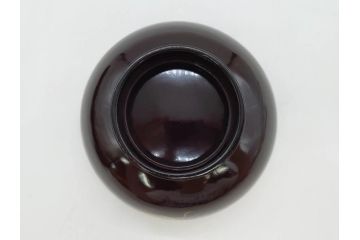 明治〜大正期　輪島塗　沈金蒔絵　木製　菊梅菖蒲図　華やかな図柄が魅力の蓋付お椀6客セット(漆器、漆芸、金彩、和食器)(R-077233)
