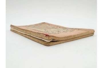 明治　幼年文学　鬼桃太郎　尾崎紅葉/幼年文学第二　猿蟹後日譚　大江小波(博文館、木版画、和本、和書、一名・猿蟹弔合戦)(R-077234)