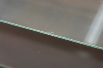 和製アンティーク　ナラ材の小さな卓上ガラスケース(Gケース、ショーケース、ディスプレイケース、コレクションケース、飾り棚、陳列棚、店舗什器)(R-077247)
