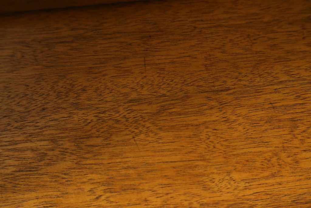 和製アンティーク　大丸　ラワン材　レトロな雰囲気漂う楔(くさび)式本棚　(R-077252)