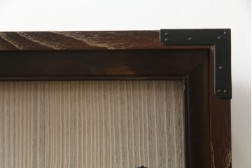 和製ビンテージ　東京桐箪笥　特注!!　高級品　専門店にて再生済み　桐材　桑材　上品な和の雰囲気漂う桐箪笥サイドボード(桐タンス、和箪笥、収納箪笥、衣裳箪笥、サイドチェスト、引き出し、ヴィンテージ)(R-077256)