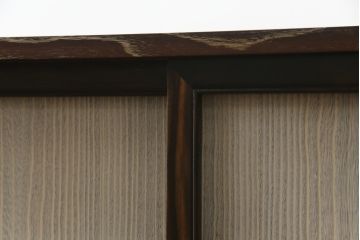 和製ビンテージ　東京桐箪笥　特注!!　高級品　専門店にて再生済み　桐材　桑材　上品な和の雰囲気漂う桐箪笥サイドボード(桐タンス、和箪笥、収納箪笥、衣裳箪笥、サイドチェスト、引き出し、ヴィンテージ)(R-077256)