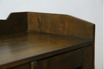 和製アンティーク　古い栓材の小さな本箱　(R-077275)