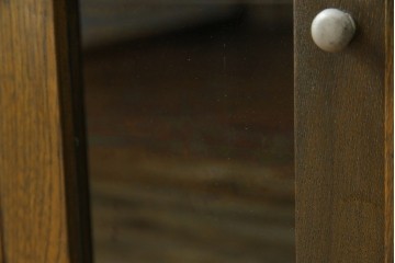 和製アンティーク　古い栓材の小さな本箱　(R-077275)