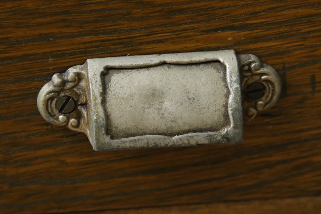 和製アンティーク　古い栓材の小さな本箱　(R-077275)