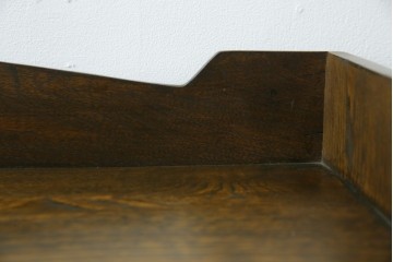 和製アンティーク　古い栓材の小さな本箱　(R-077275)