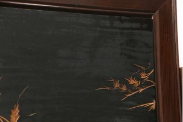 和製ビンテージ　特大　迫力のある虎の図が豪華な衝立て(つい立て、衝い立て、仕切り、パーテーション、ヴィンテージ)(R-077281)
