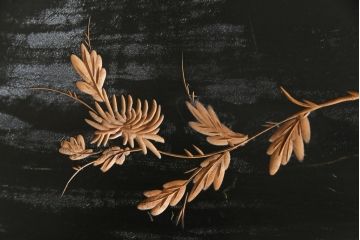 和製ビンテージ　特大　迫力のある虎の図が豪華な衝立て(つい立て、衝い立て、仕切り、パーテーション、ヴィンテージ)(R-077281)