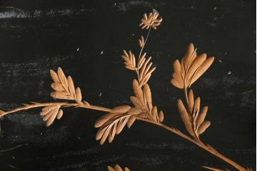 和製ビンテージ　特大　迫力のある虎の図が豪華な衝立て(つい立て、衝い立て、仕切り、パーテーション、ヴィンテージ)(R-077281)