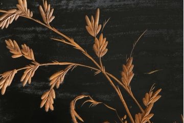 和製ビンテージ　特大　迫力のある虎の図が豪華な衝立て(つい立て、衝い立て、仕切り、パーテーション、ヴィンテージ)(R-077281)