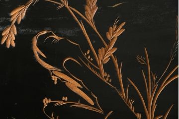 和製ビンテージ　特大　迫力のある虎の図が豪華な衝立て(つい立て、衝い立て、仕切り、パーテーション、ヴィンテージ)(R-077281)