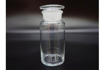 当時物　様々な用途に使える薬瓶3個セット(ガラスビン、硝子、メディシンボトル、キャニスター、筒型、フタ付き)(R-077308)