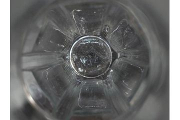 戦前　当時物　ヤマサ　様々な用途に使える六角瓶5個セット(醤油瓶、ガラスビン、硝子、メディシンボトル、キャニスター、フタ付き)(R-077309)
