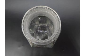 戦前　当時物　ヤマサ　様々な用途に使える六角瓶5個セット(醤油瓶、ガラスビン、硝子、メディシンボトル、キャニスター、フタ付き)(R-077309)