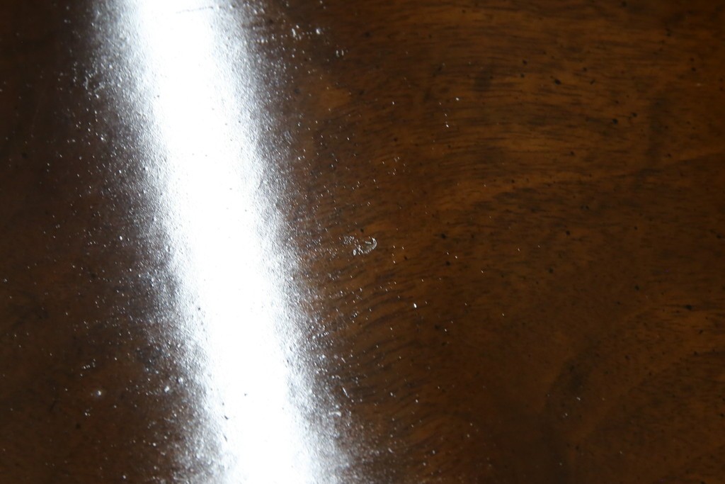 中古　美品　DREXEL HERITAGE(ドレクセルヘリテイジ)　FRANCESCA(フランチェスカ)シリーズ　ラタン張りの棚がお洒落なコンソールテーブル　(R-077366)