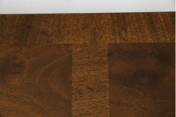 中古　美品　DREXEL HERITAGE(ドレクセルヘリテイジ)　FRANCESCA(フランチェスカ)シリーズ　ラタン張りの棚がお洒落なコンソールテーブル　(R-077366)