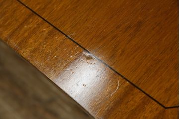 中古　DREXEL HERITAGE(ドレクセルヘリテイジ)　Triune(トライユン)　洗練された佇まいが美しいダイニングテーブル(食卓、4人掛け、6人掛け)(R-077367)