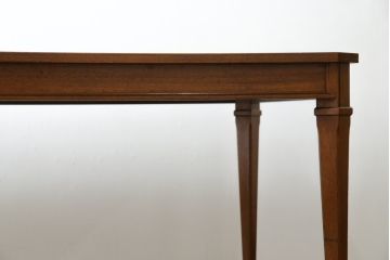 中古　DREXEL HERITAGE(ドレクセルヘリテイジ)　Triune(トライユン)　洗練された佇まいが美しいダイニングテーブル(食卓、4人掛け、6人掛け)(R-077367)