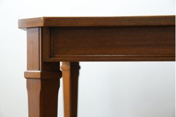 中古　DREXEL HERITAGE(ドレクセルヘリテイジ)　Triune(トライユン)　洗練された佇まいが美しいダイニングテーブル(食卓、4人掛け、6人掛け)(R-077367)