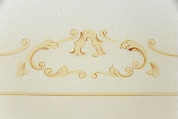 イタリアビンテージ　SILIK(シリック)　ロココ調　華やかな空間づくりにおすすめダイニングテーブル(2人掛け、4人掛け、6人掛け、食卓、ヴィンテージ)(定価約80万円)(R-077368)