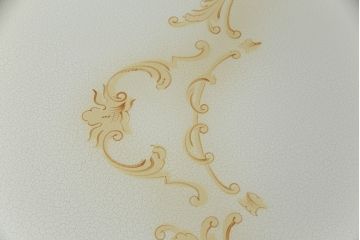 イタリアビンテージ　SILIK(シリック)　ロココ調　華やかな空間づくりにおすすめダイニングテーブル(2人掛け、4人掛け、6人掛け、食卓、ヴィンテージ)(定価約80万円)(R-077368)