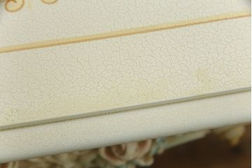イタリアビンテージ　SILIK(シリック)　ロココ調　華やかな空間づくりにおすすめダイニングテーブル(2人掛け、4人掛け、6人掛け、食卓、ヴィンテージ)(定価約80万円)(R-077368)