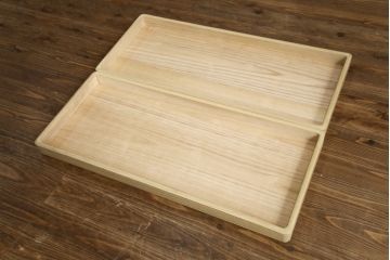 中古　伝統工芸品　伝統工芸士　加藤隆康作　扇と梅がデザインされた金具が華やかな春日部桐箪笥(胴丸、桐たんす、着物箪笥、衣装タンス、和箪笥、引き出し)(R-077372)