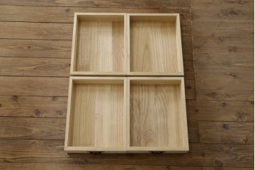 中古　美品　和の空間づくりにおすすめの総桐仙台箪笥(サイドチェスト、衣装箪笥、収納箪笥、和タンス、引き出し)(R-077376)