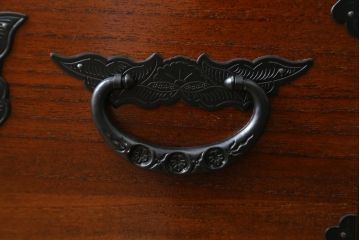 中古　美品　和の空間づくりにおすすめの総桐仙台箪笥(サイドチェスト、衣装箪笥、収納箪笥、和タンス、引き出し)(R-077376)