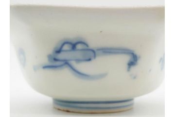 幕末〜明治　伊万里焼　4.1寸　約13cm　金襴手が見事な六角皿4枚セット(色絵、花文、裏印、深鉢、変形皿、小鉢、向付、器、四寸一分、和食器)(R-077387)