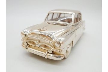 1950年代　トヨペット　クラウンデラックス　オーバードライブ付　59トヨペット　シガレットケース2点(たばこ入れ、トヨタ自動車、記念品、CROWN、TOYOPET、共箱付き)(R-077390)
