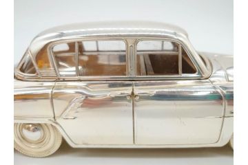 1950年代　トヨペット　クラウンデラックス　オーバードライブ付　59トヨペット　シガレットケース2点(たばこ入れ、トヨタ自動車、記念品、CROWN、TOYOPET、共箱付き)(R-077390)
