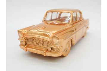 1950年代　トヨペット　クラウンデラックス　オーバードライブ付　59トヨペット　シガレットケース2点(たばこ入れ、トヨタ自動車、記念品、CROWN、TOYOPET、共箱付き)(R-077390)