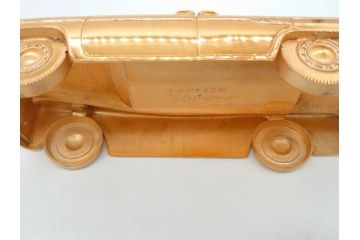 1950年代　トヨペット　クラウンデラックス　オーバードライブ付　59トヨペット　シガレットケース2点(たばこ入れ、トヨタ自動車、記念品、CROWN、TOYOPET、共箱付き)(R-077390)