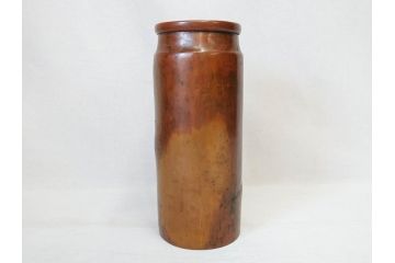 吉備前國　佐々木義光作　古銅花瓶　金銀象嵌　巌上の亀・根笹図　精巧な銀細工が美しい花瓶(花器、花入、花生、共箱付き)(R-077416)