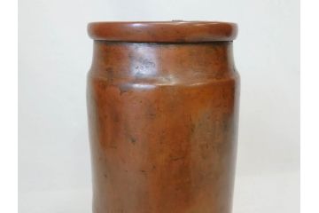 吉備前國　佐々木義光作　古銅花瓶　金銀象嵌　巌上の亀・根笹図　精巧な銀細工が美しい花瓶(花器、花入、花生、共箱付き)(R-077416)